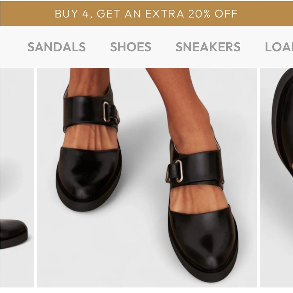 Lyssavelle Elegant Black Mary Jane Style Shoes. NWOB